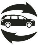 Round Trip Icon